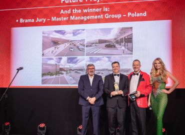 Projekt Master Manegement Group, Brama Jury w Zawierciu, nagrodzona podczas 17 gali EuropaProperty CEE Retail Awards