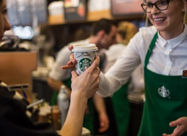 Starbucks coffee at Hi Piotrkowska 155