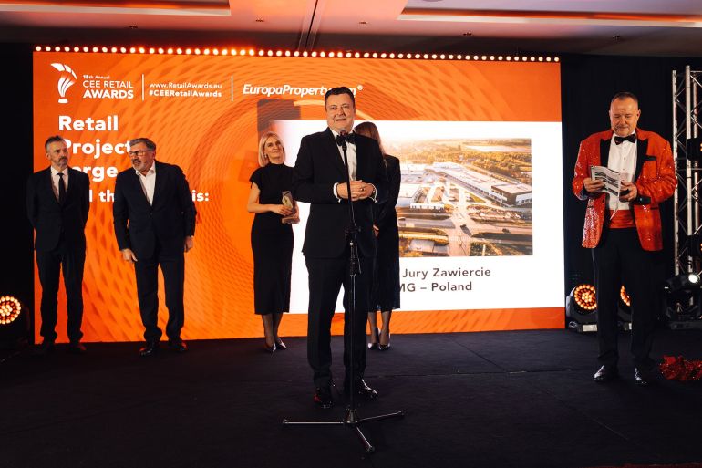 Master Management Group wins double recognition at the CEE Retail Awards 2026. Brama Jury Zawiercie named “Retail Project (Large) of the Year”