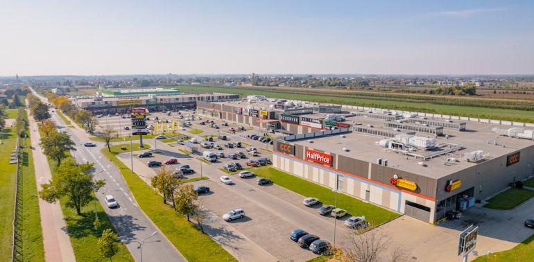 Large increase in sales and footfall for Galeria Różana in comparison to 2019